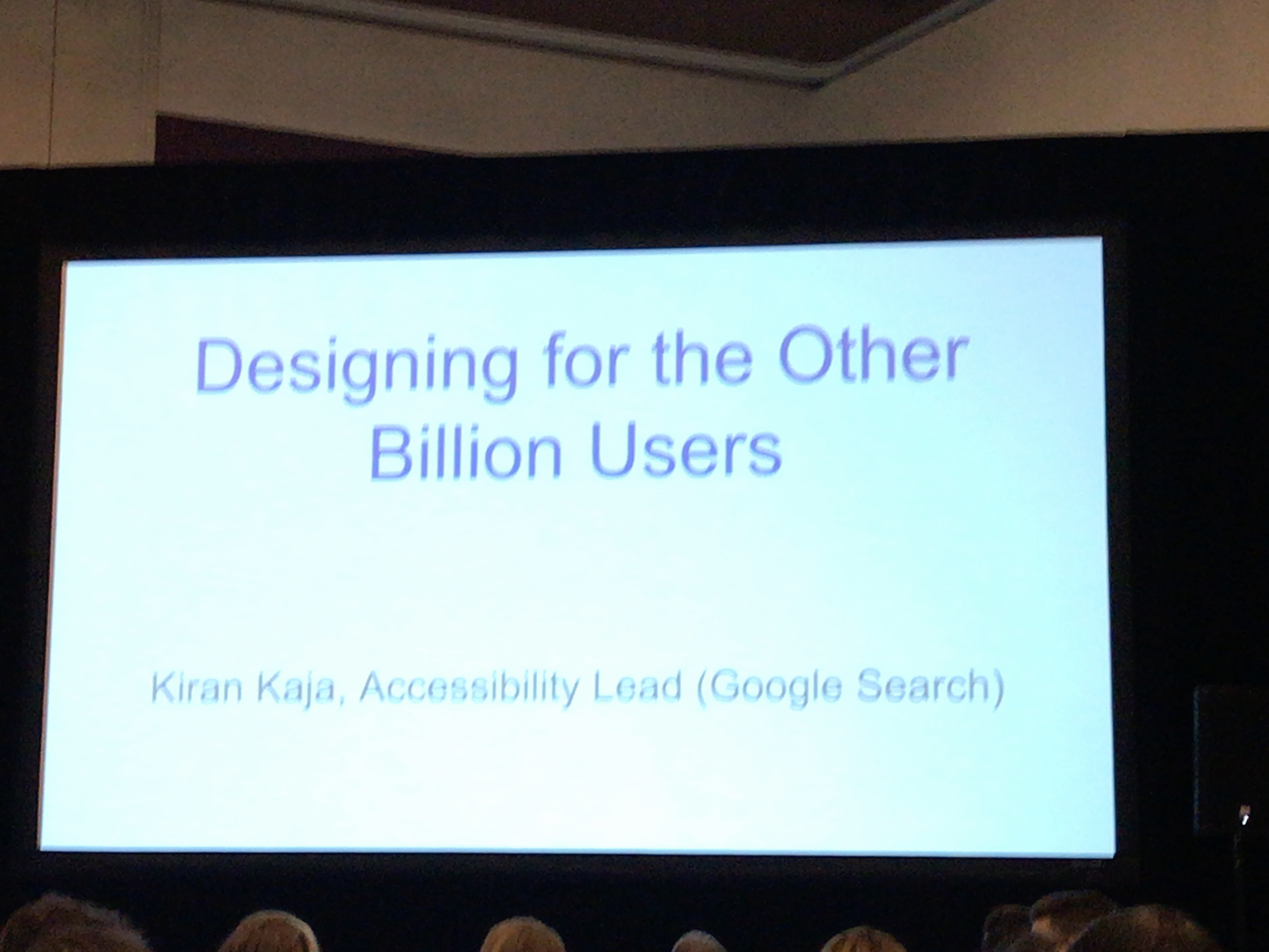 Accessibility Designing for the Other Billion Users